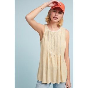 Anthropologie Casual Striped Tank